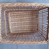 Old rattan basket