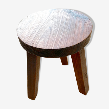 Brutalist tripod stool