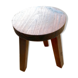 Brutalist tripod stool