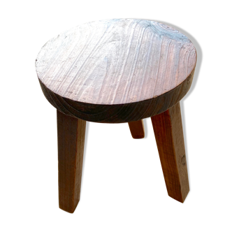 Brutalist tripod stool