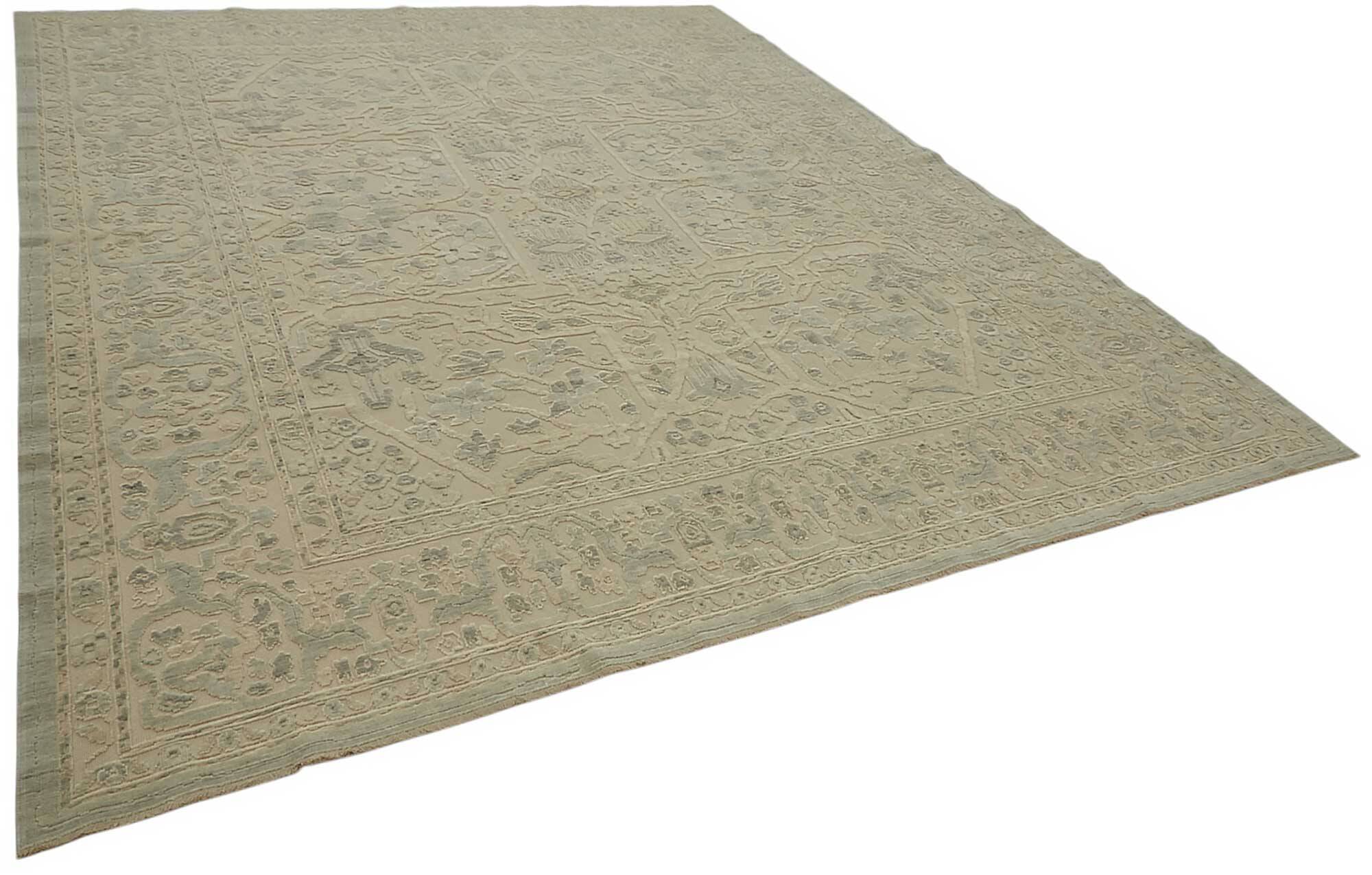 Turkish Handcrafted Loom Oushak Rug 277 cm x 345 cm