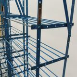 Set of 3 Rigidex iron storage locker shelves 1950s