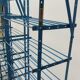 Set of 3 Rigidex iron storage locker shelves 1950s