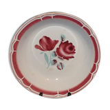 Vintage 60s hollow dish - stencil décor