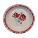 Plat creux vintage années 60 décor au pochoir