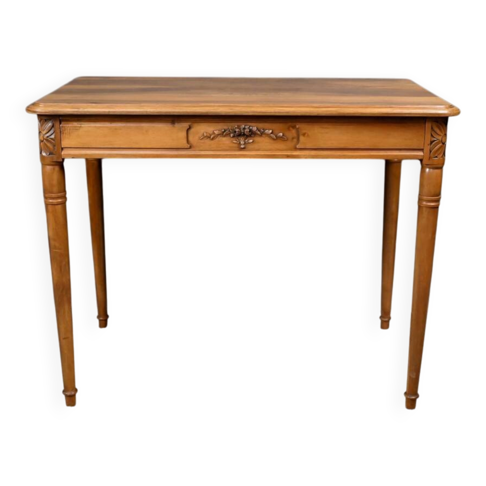 Table bureau en noyer, maison Henry Geneste – 1ère partie XXe