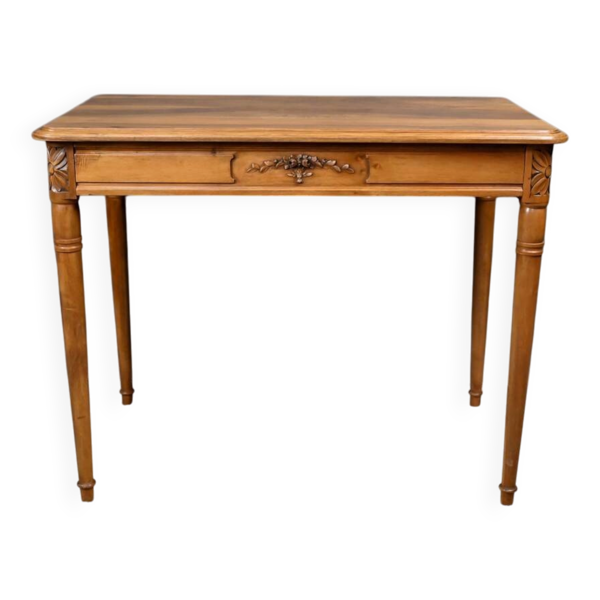 Table bureau en noyer, maison Henry Geneste – 1ère partie XXe