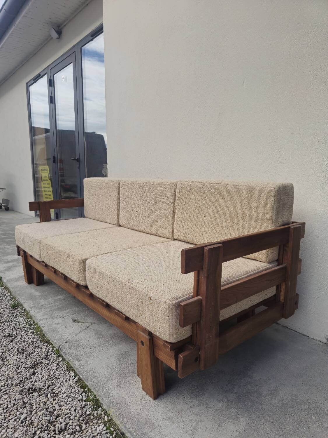 Canapé lit sofa vintage 3 places