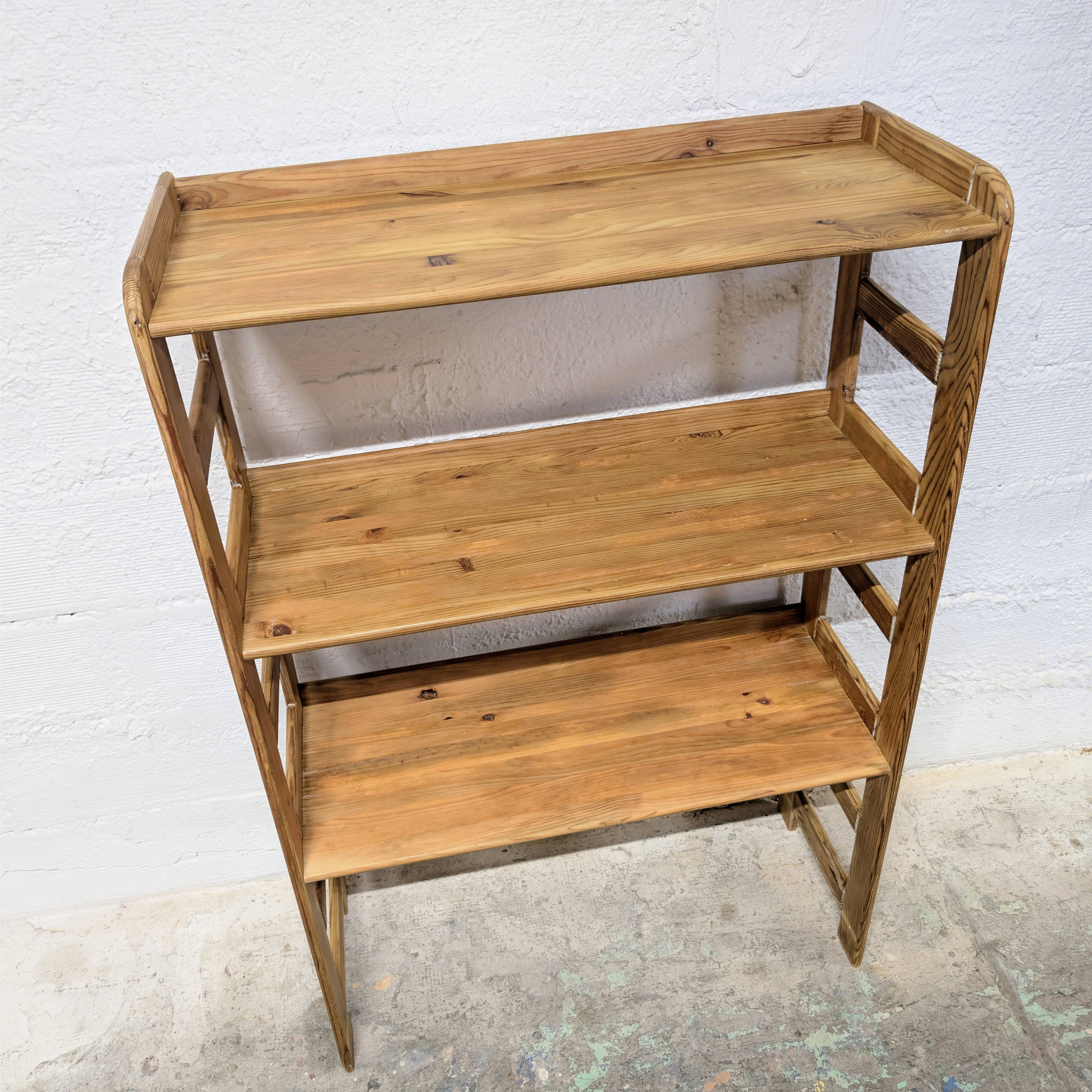 Vintage wooden shelf