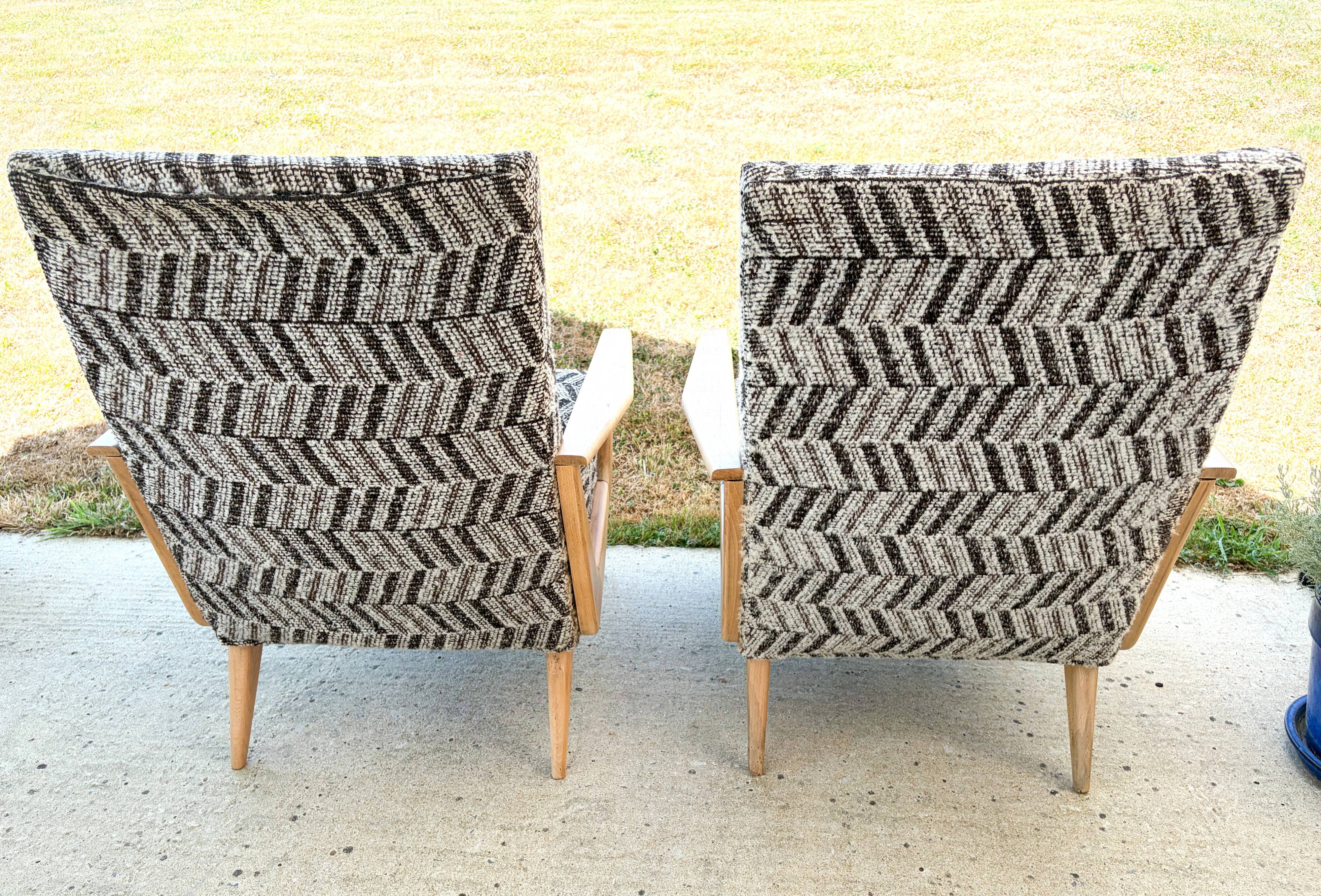 Paire de fauteuils style scandinave , des années 70/80'