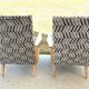 Paire de fauteuils style scandinave , des années 70/80'