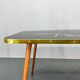 Table basse en verre du milieu du siècle, fabriquée en Allemagne, 1960