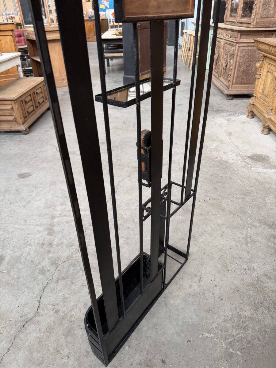 Art Deco entrance hall wardrobe