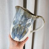“Rhoda” glazed stoneware pitcher