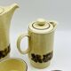 Service à café 4 personnes Poole Pottery modèle Thistlewood