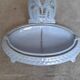 Enamelled cast iron umbrella stand