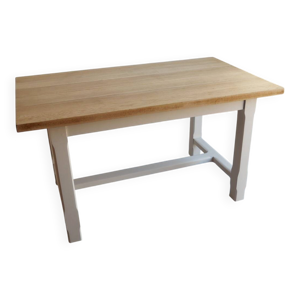 Table de ferme en chêne