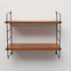 Wall unit in walnut 1960