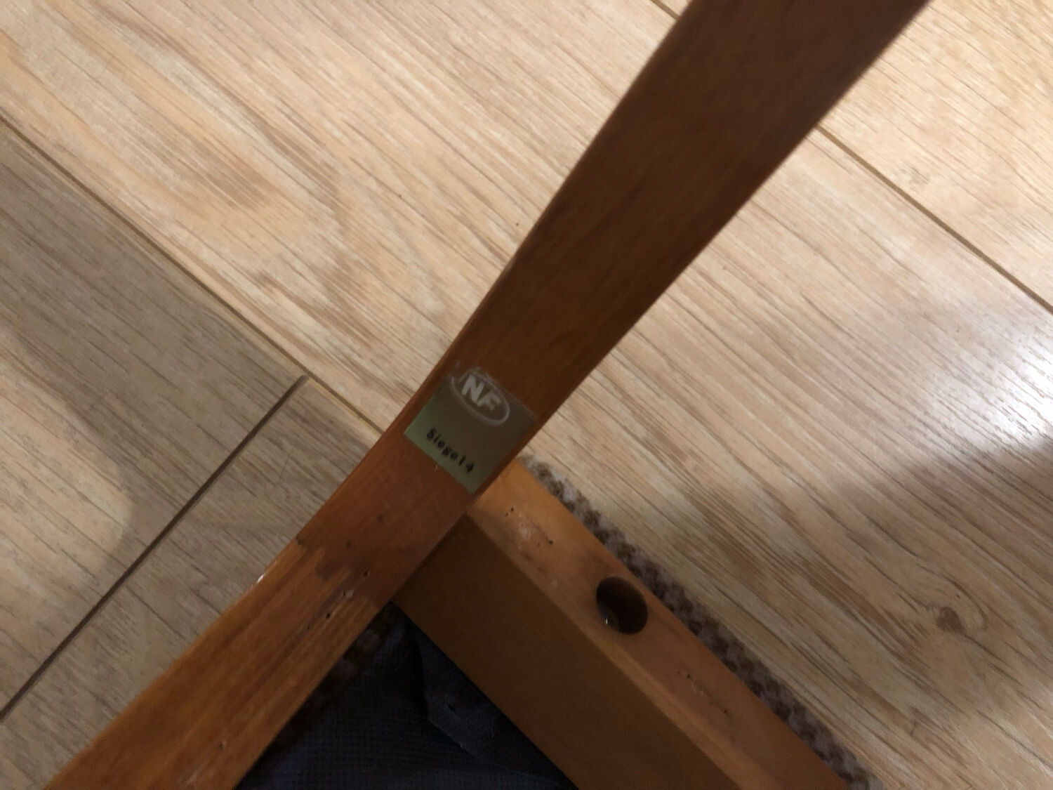 Series 6 vintage chairs baumann modem 14 sled