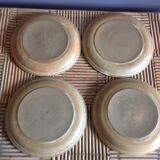 Set of 4 plates in sandis