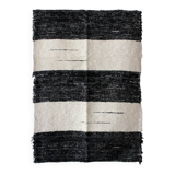 Handwoven recycled cotton rug - 120 x 170 cm