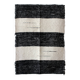Tapis artisanal tissé main en coton recyclé - 120 x 170 cm