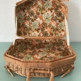 Vintage wicker case