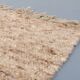 Vintage hand made lana wool rug for sisal, 1980’s italy