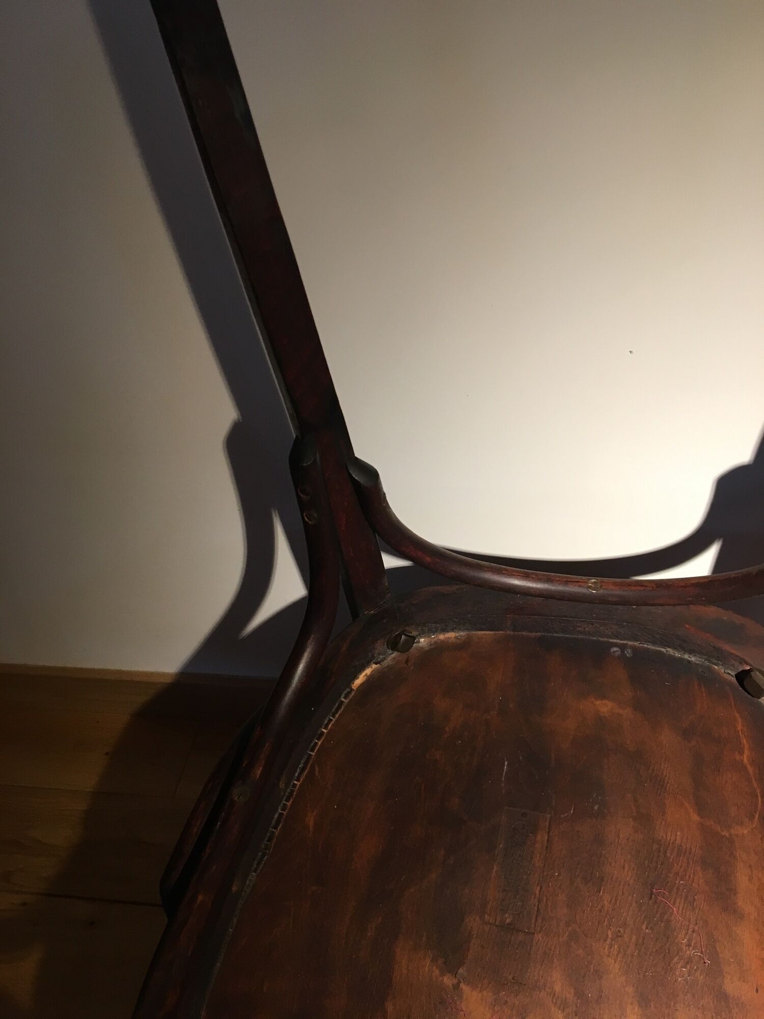 Armchair of workshop stamped Walter Baumann n * 22 - 1930
