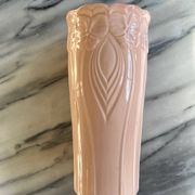 Pink ceramic vase