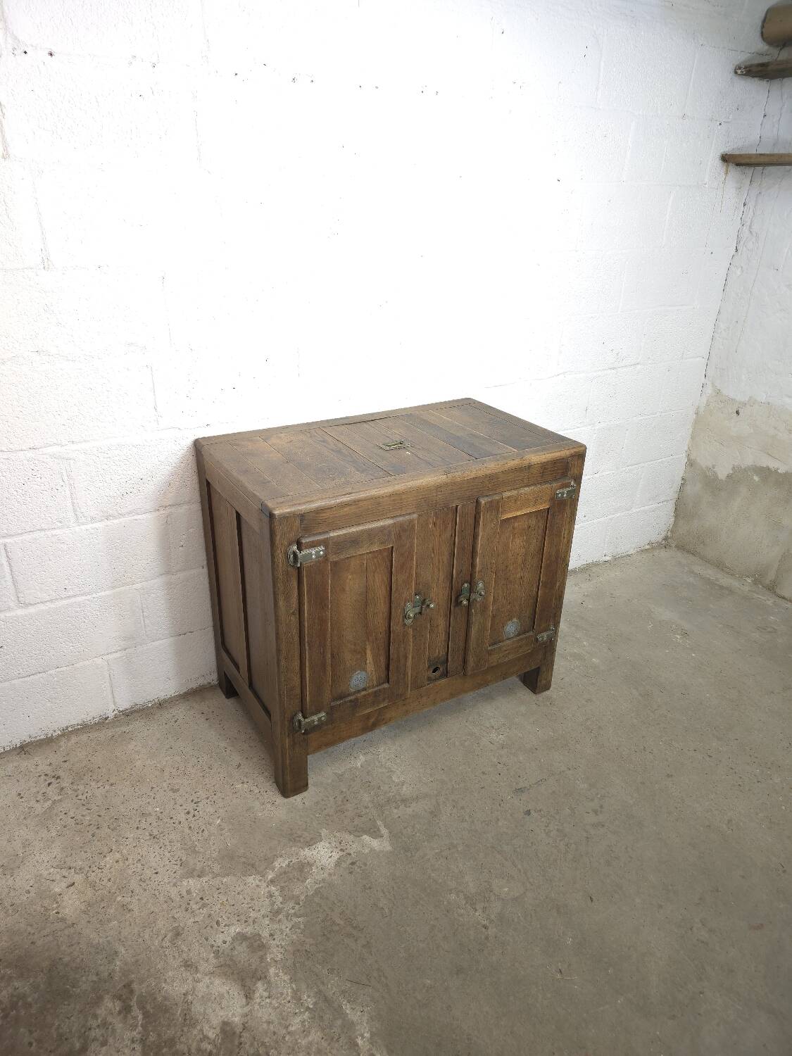 Old icebox cabinet circa 1920