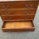 Secrétaire Chippendale en bois du XIXème