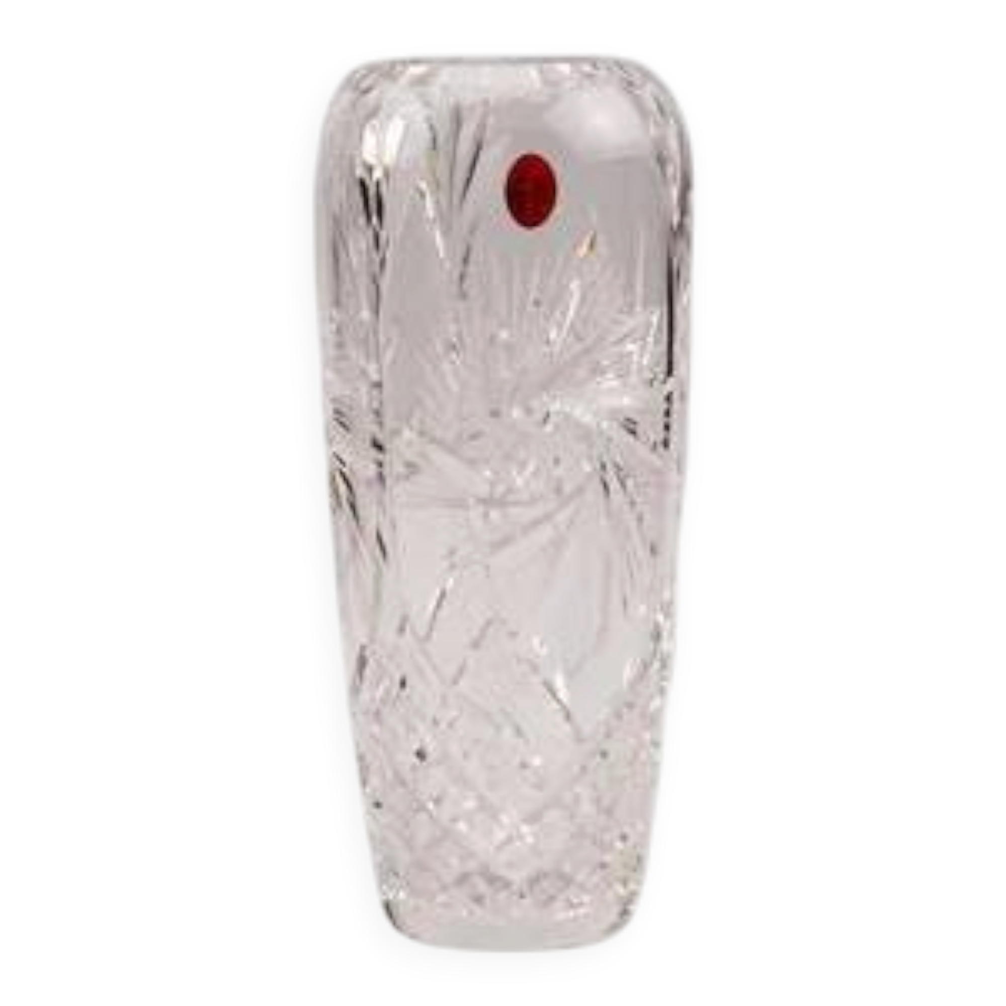 Handmade crystal vase Dresden Crystal - H 30 cm