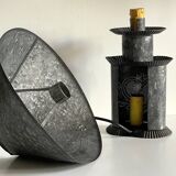 Heart Lamp Zinc Vintage