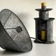 Heart Lamp Zinc Vintage
