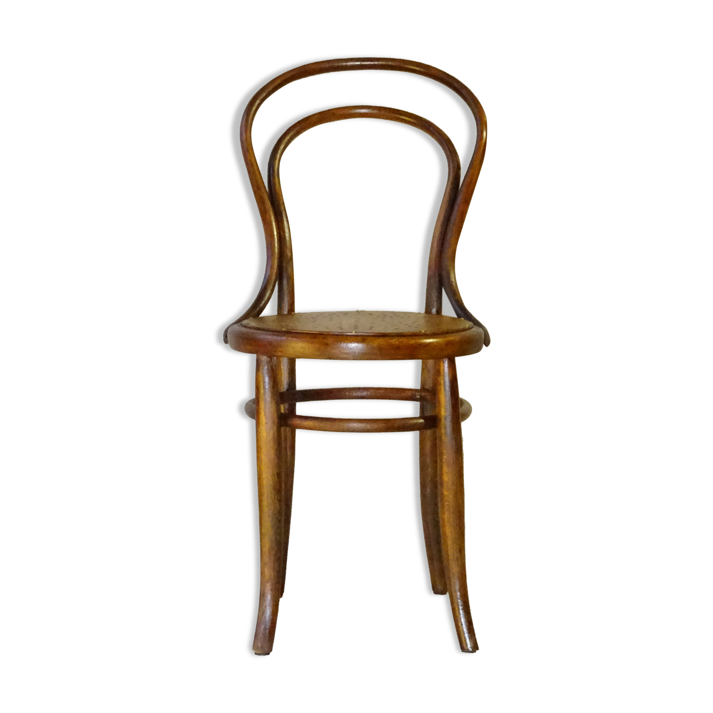 Bistrot chair KOHN N°30 1/2 seated Star, circa 1885