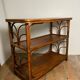 Rattan shelf