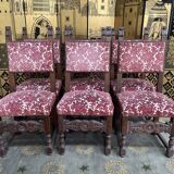 Suite of 6 Renaissance style chairs - High Period