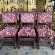 Suite of 6 Renaissance style chairs - High Period