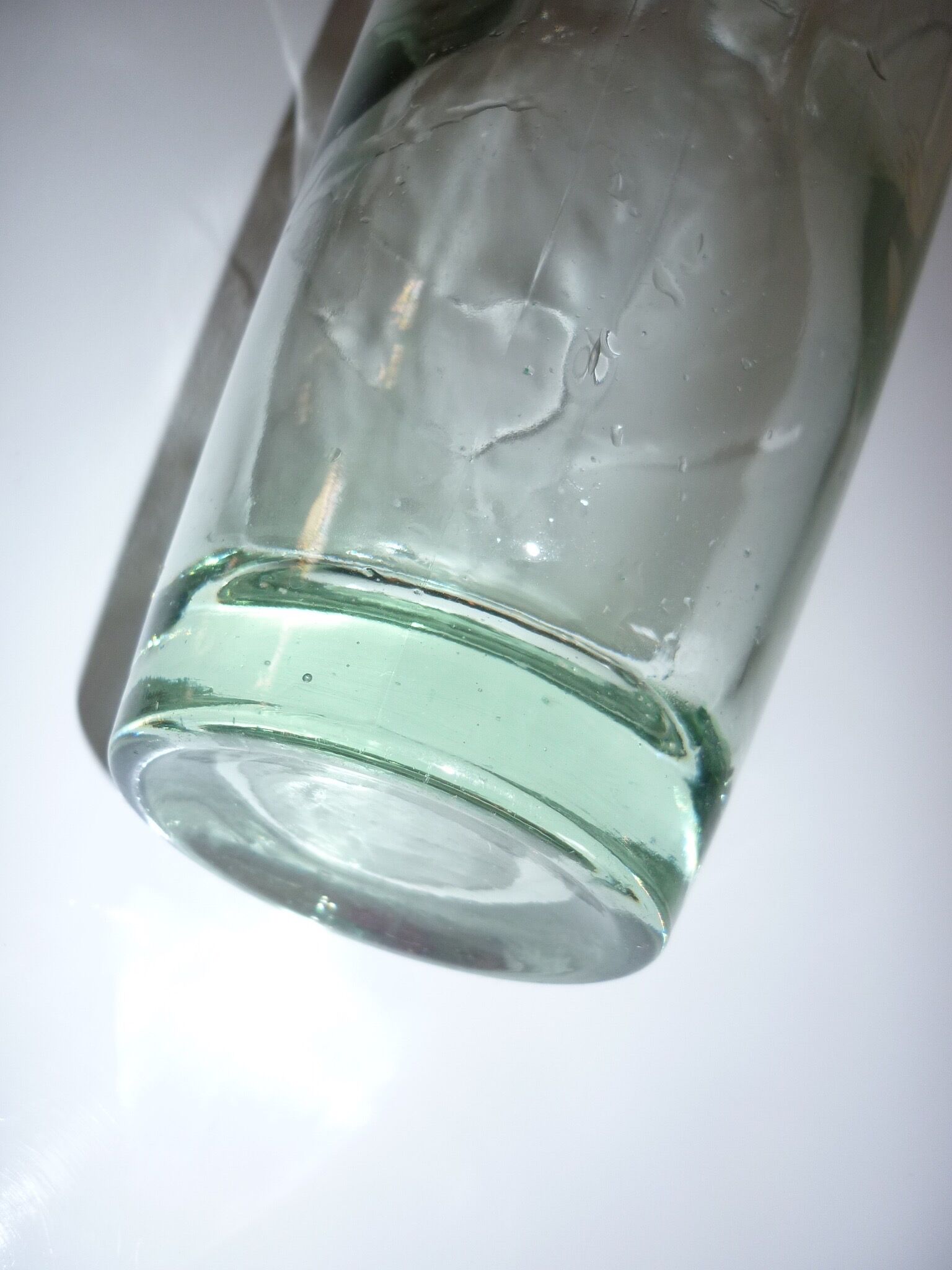 Vase glass shells 46 cm