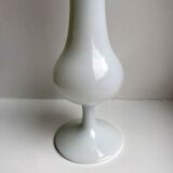 White opaline vase 50s-60s