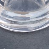 Set of 3 Daum crystal vases model Cythère from the 80s