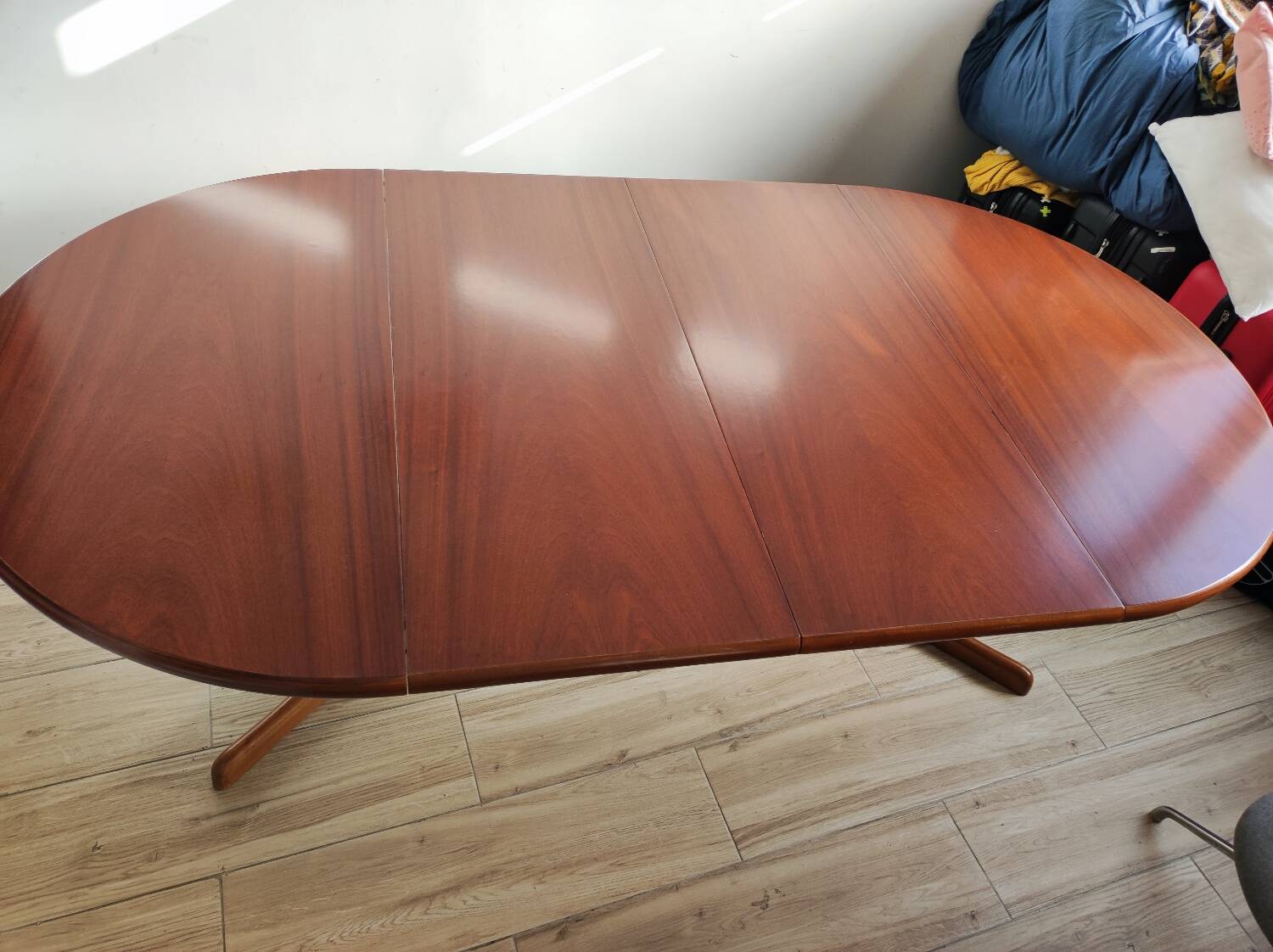 Table scandinave vintage Danemark CJ rosengaarden 60s