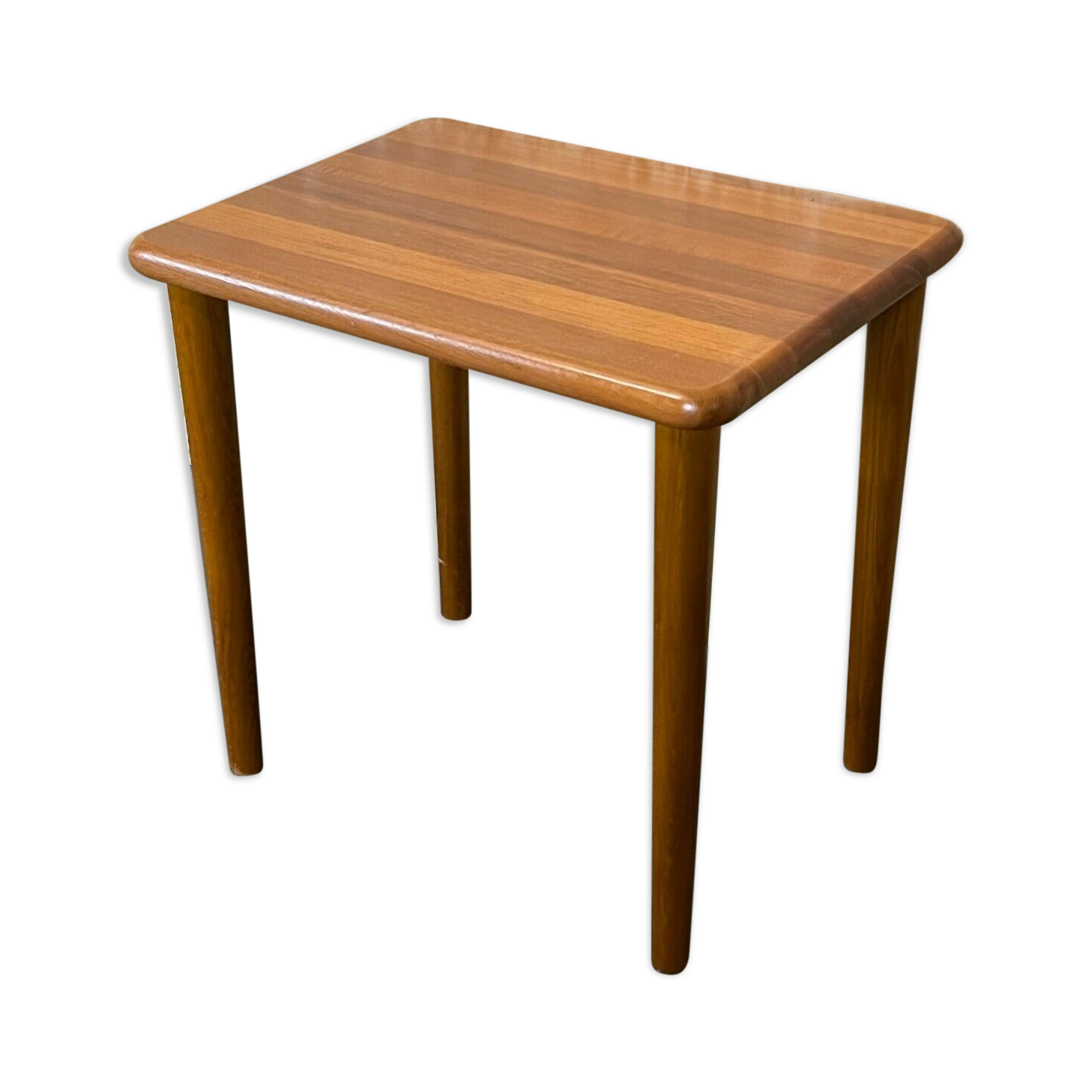 70s teak side table Glostrup Danish Design Denmark Mid Century