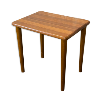 70s teak side table Glostrup Danish Design Denmark Mid Century