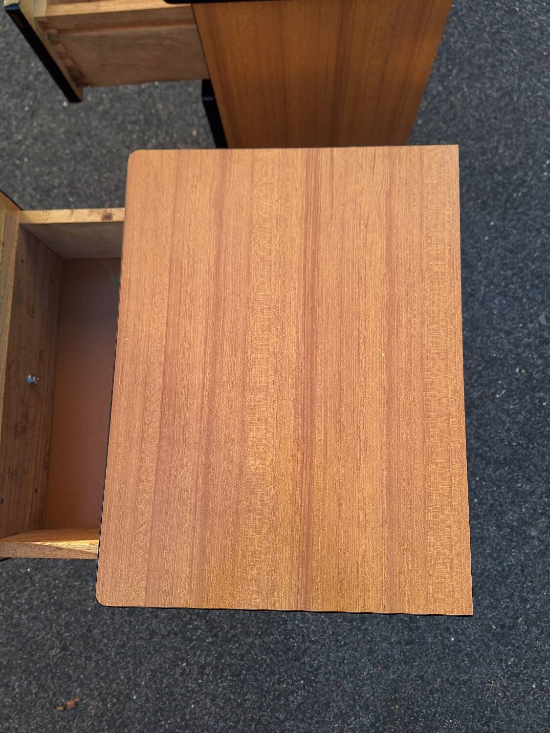Pair of vintage bedside tables