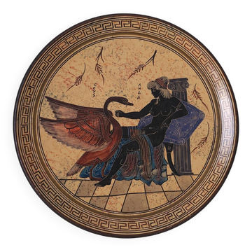 Assiette grecque décorative style antique