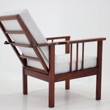 1940s Art Deco armchair, Czechoslovakia