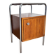 Functionalist bedside table, Kovona, Czechoslovakia