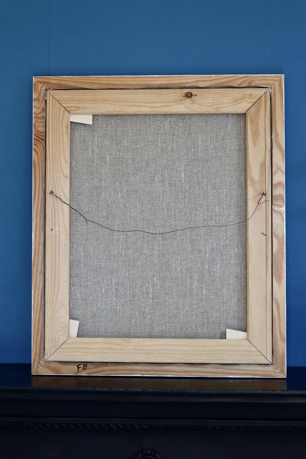 Swedish Mid-Century Oil on Canvas " Still life" Vintage and Framed